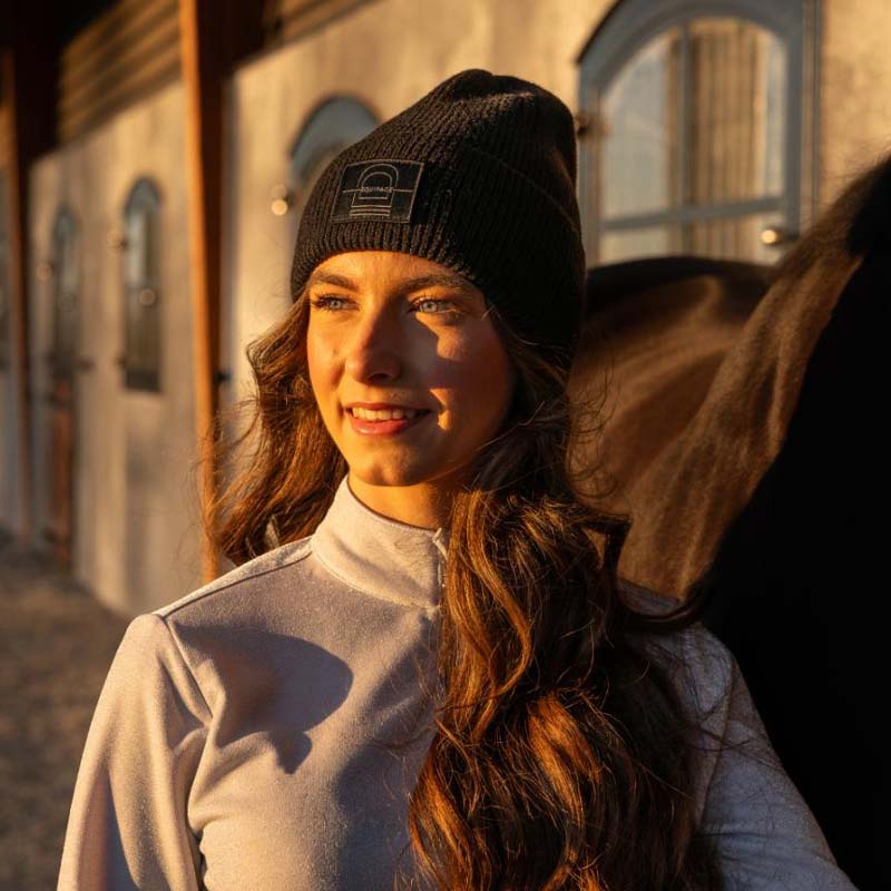 Czapka beanie Lilith Czarna