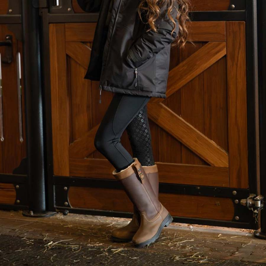 Izolowane Ochraniacze stajenne Zimowe Brązowe