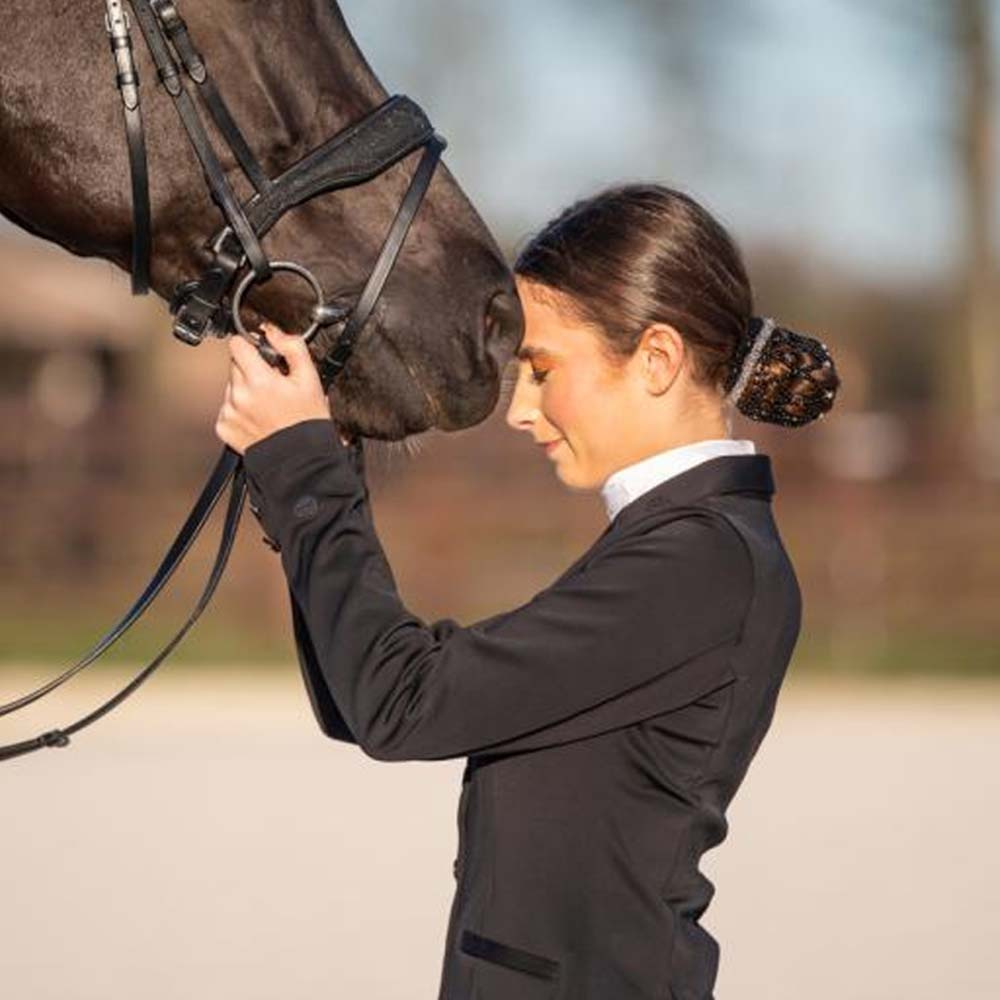 Gumka do Włosów Saylene Kryształy Srebrna