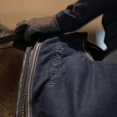 Rękawice Jeździeckie Saline Odbijające Czarny Rękawice Jeździeckie Saline Odbijające Czarny