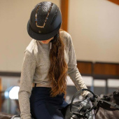 Kask jeździeckie MIPS Guardian Matt Czarne Kask jeździeckie MIPS Guardian Matt Czarne