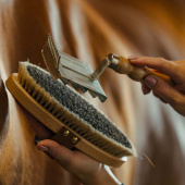 Zgrzebło metalowe Trähandtag Brązowe Zgrzebło metalowe Trähandtag Brązowe