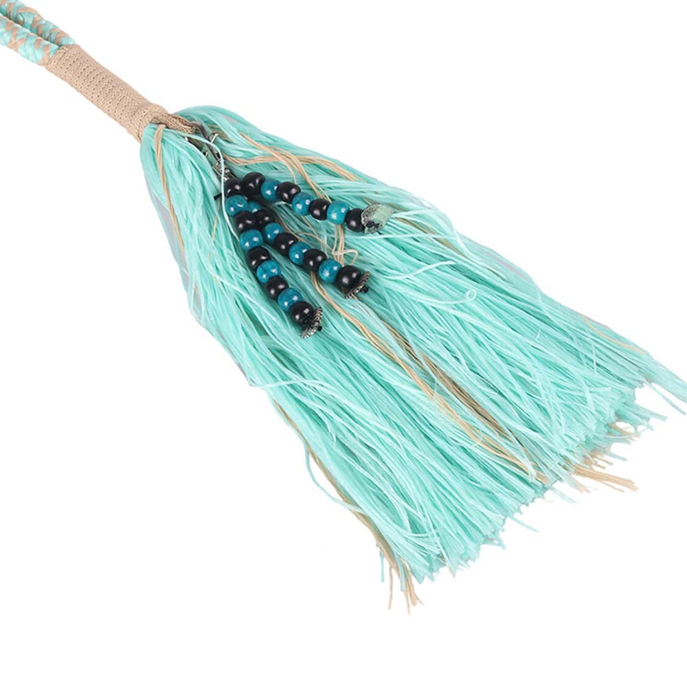 Halter z liną z wodzami Combi Liberty Jasnozielony