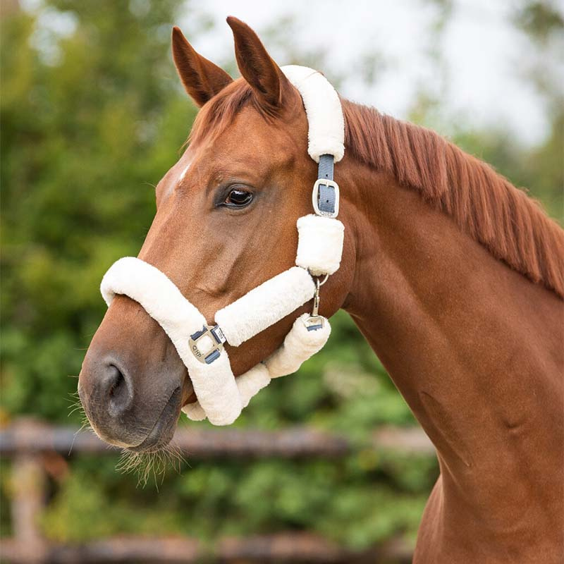 Uwiąż Alaska z futrem sztucznym naturalny