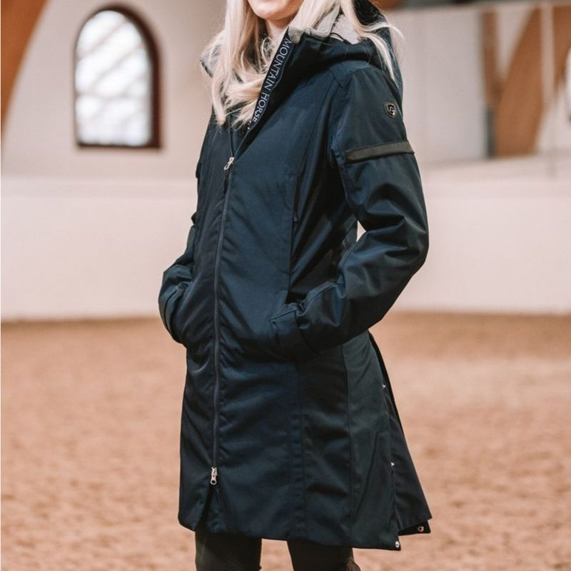 Parka jeździecka Grace Granatowa
