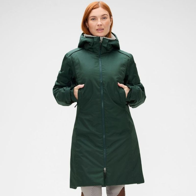 Parka jeździecka Grace Zielona