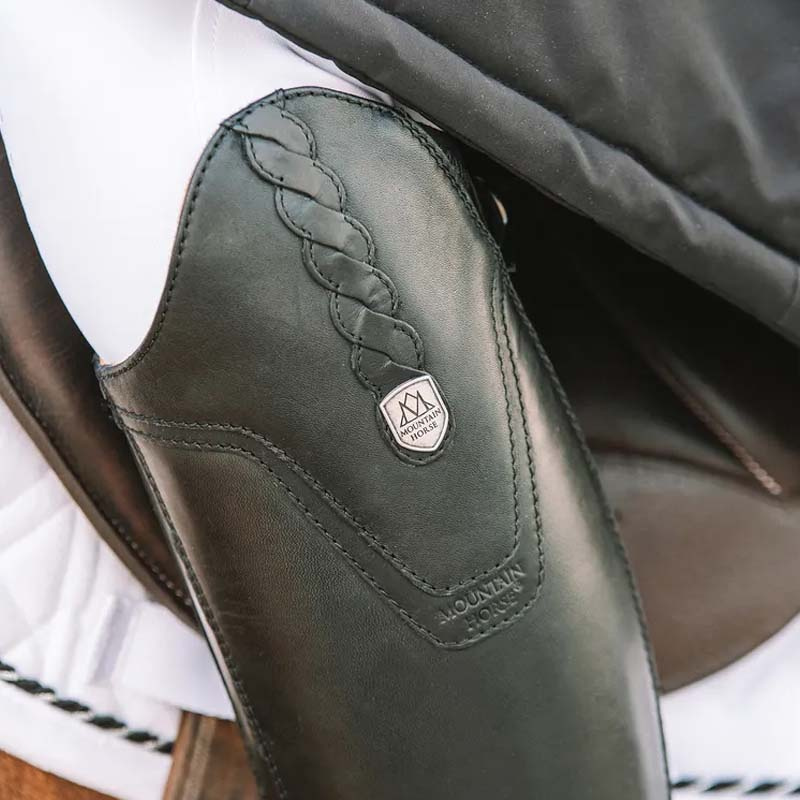 Oficerki jeździeckie Valkyria Czarny