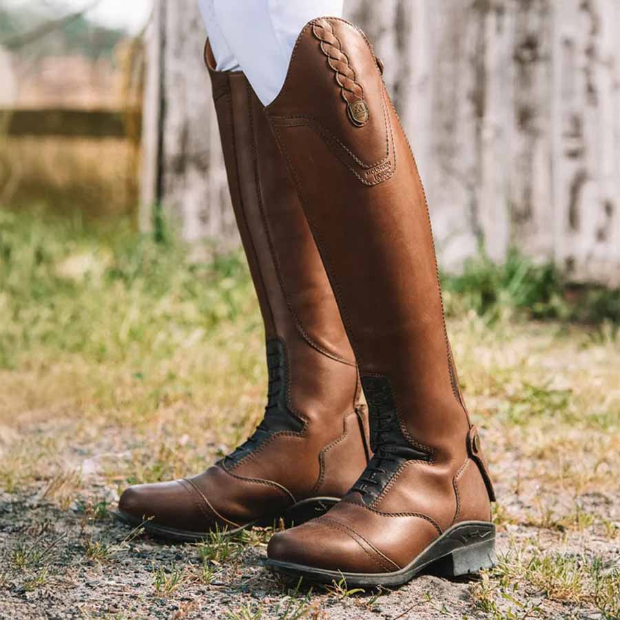 Oficerki jeździeckie Valkyria Brązowy