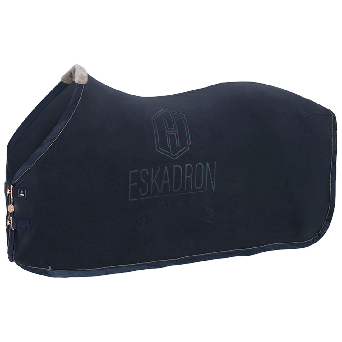 Derka polarowa Shetty Fleece Stamp Heritage Navy Blue