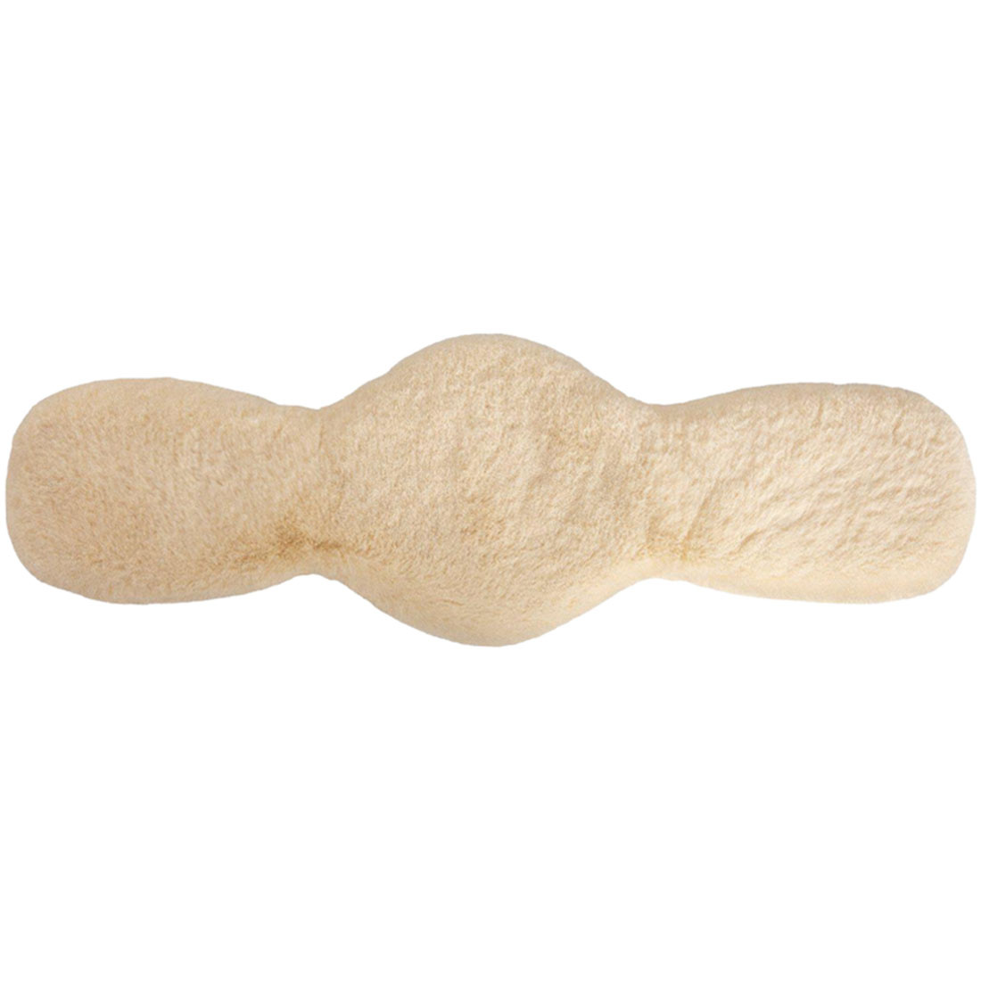 Osłona na popręg Dressage Faux Fur Naturalny