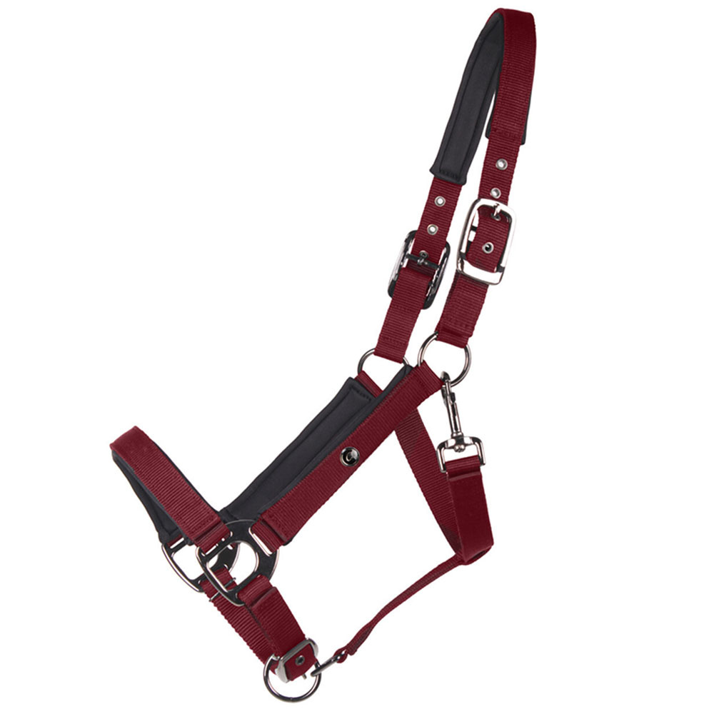 Nylonowy Kantarek Deluxe Bordeaux