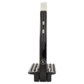 Strzemiona Dziecięce/Junior Lavarone Srebrny/Czarny Strzemiona Dziecięce/Junior Lavarone Srebrny/Czarny