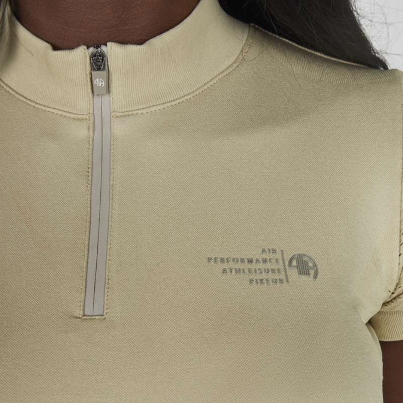 Koszulka Knit Athleisure Beżowa