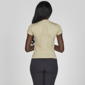 Koszulka Knit Athleisure Beżowa Koszulka Knit Athleisure Beżowa