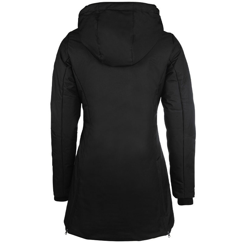 Płaszcz Elegant z elementami grzewczymi i powerbankiem Czarny