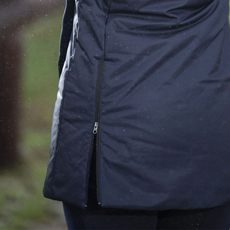 Kurtka jeździecka Elegant z elementami grzewczymi i Power Bankiem Granatowa