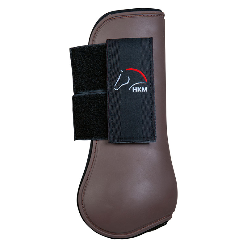 Ochraniacze skokowe przód Classic Style Ciemnobrązowy