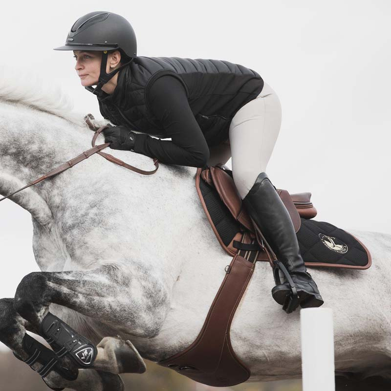 Czaprak Waffle Texture Czarny