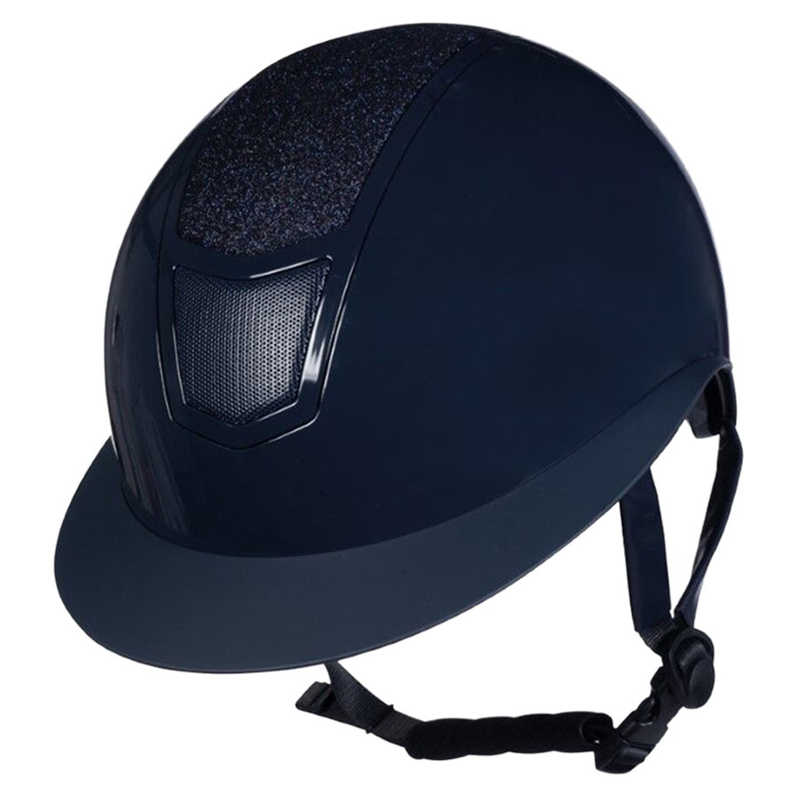 Kask jeździeckie Shiny Diamond Wide Peak Granatowy
