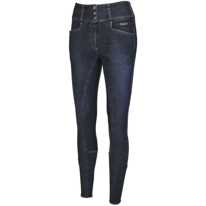 Bryczesy Candela DuraGrip Jeans FG Granatowe