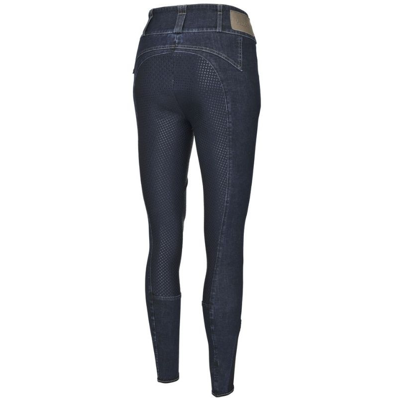 Bryczesy Candela DuraGrip Jeans FG Granatowe