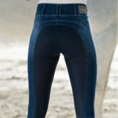 Bryczesy Candela DuraGrip Jeans FG Granatowe Bryczesy Candela DuraGrip Jeans FG Granatowe