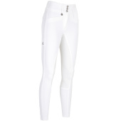 Breeches jeździeckie New Candela Grip Full Seat White Breeches jeździeckie New Candela Grip Full Seat White
