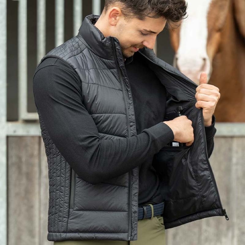 Kamizelka ogrzewająca męska Heat Control Czarna