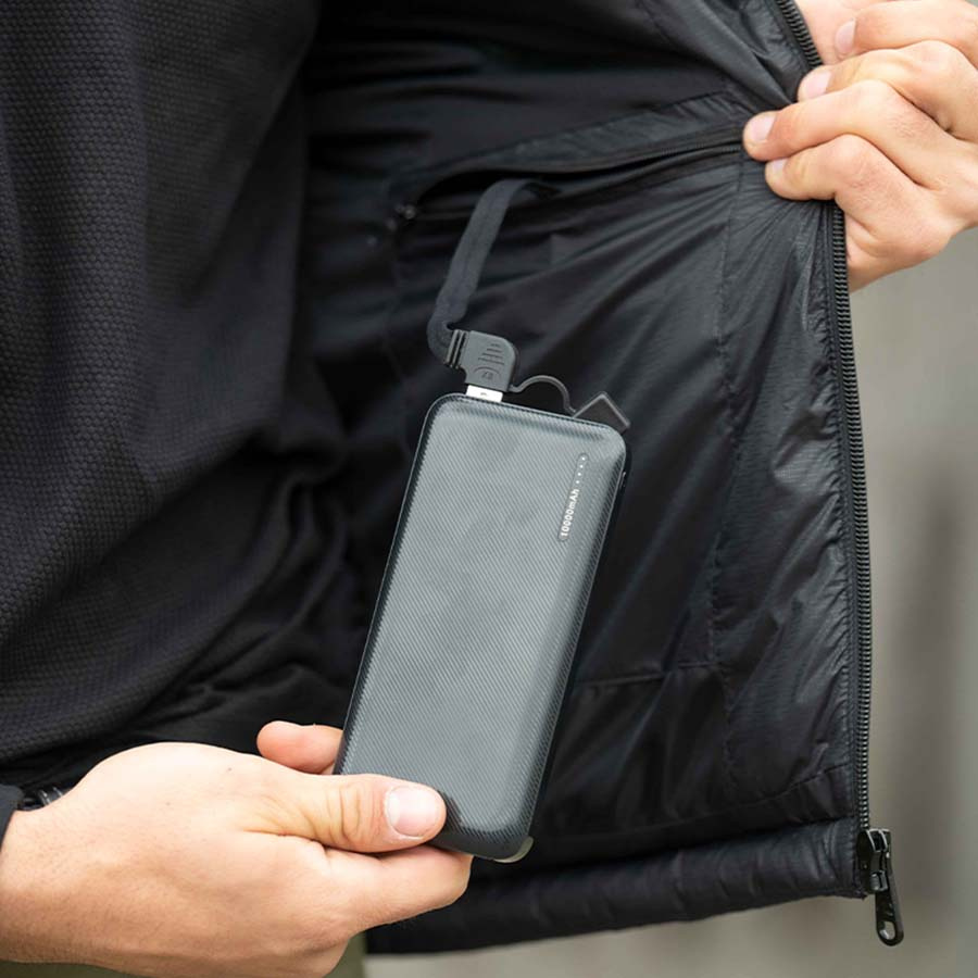 Kamizelka ogrzewająca męska Heat Control Czarna