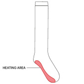 Podgrzewane skarpety Keep Warm Czarny Podgrzewane skarpety Keep Warm Czarny