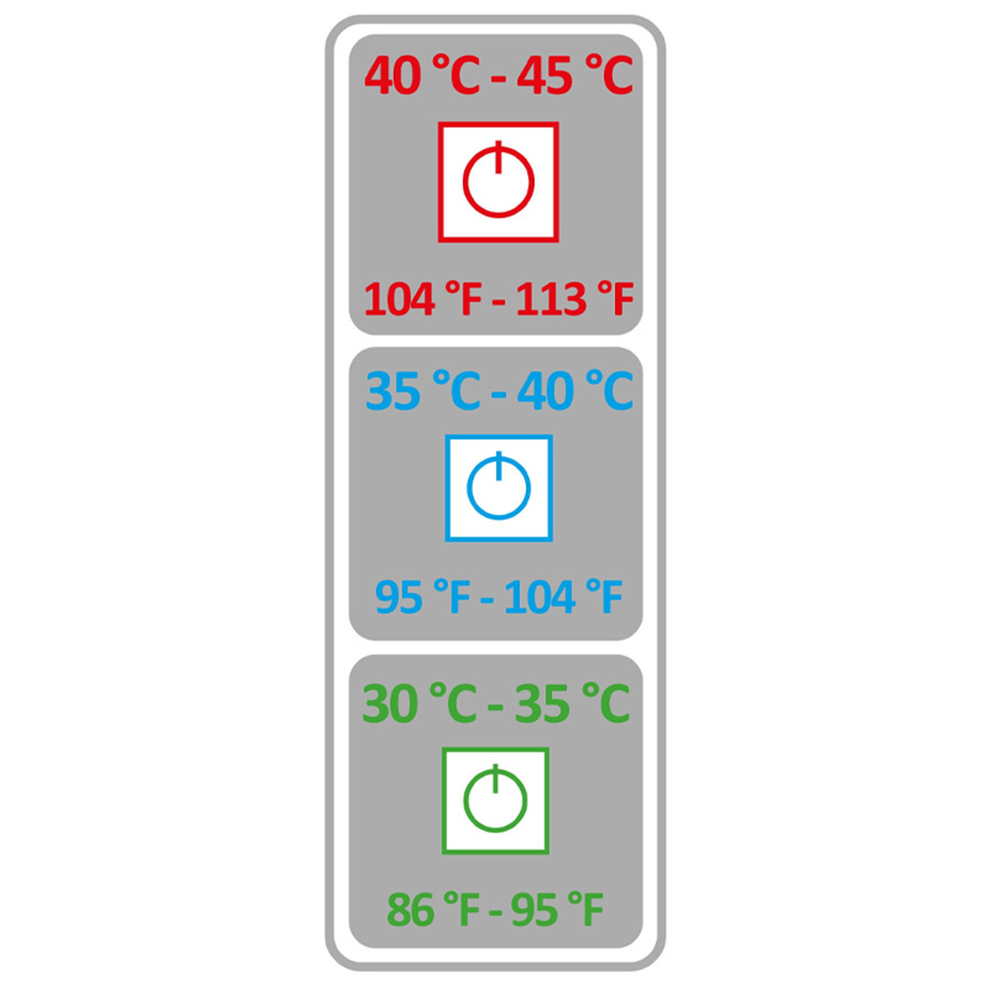 Podgrzewane skarpety Keep Warm Czarny