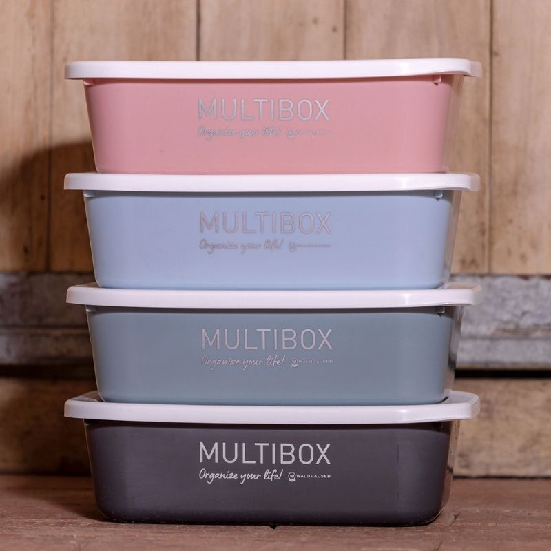 Multibox z pokrywką 3L Różowy