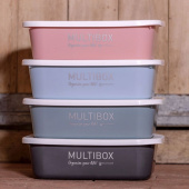 Multibox z pokrywką 3L Różowy Multibox z pokrywką 3L Różowy
