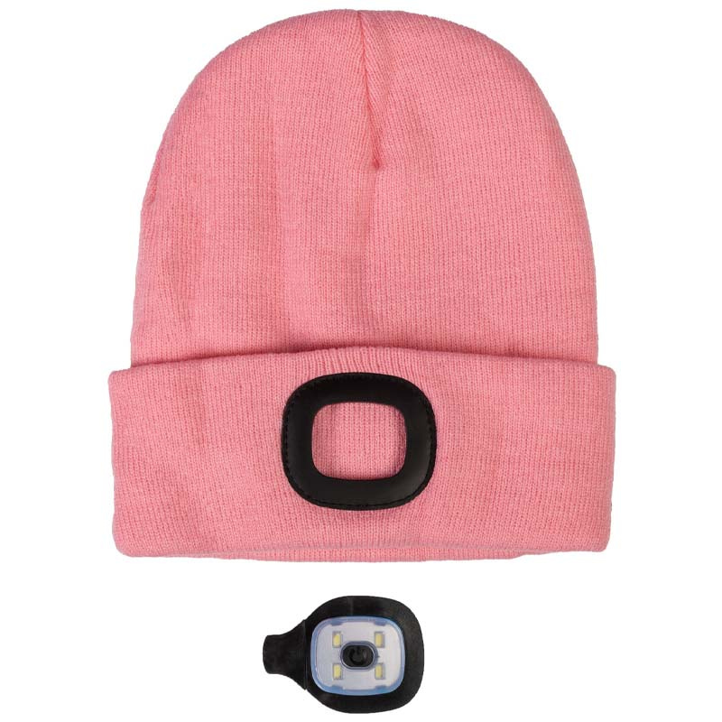 Czapka z Lampą Honey Różowy