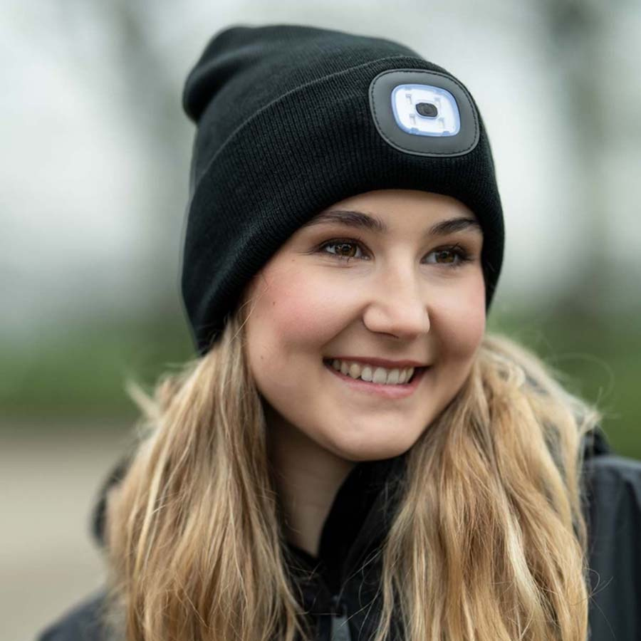 Czapka z Lampą Honey Czarny