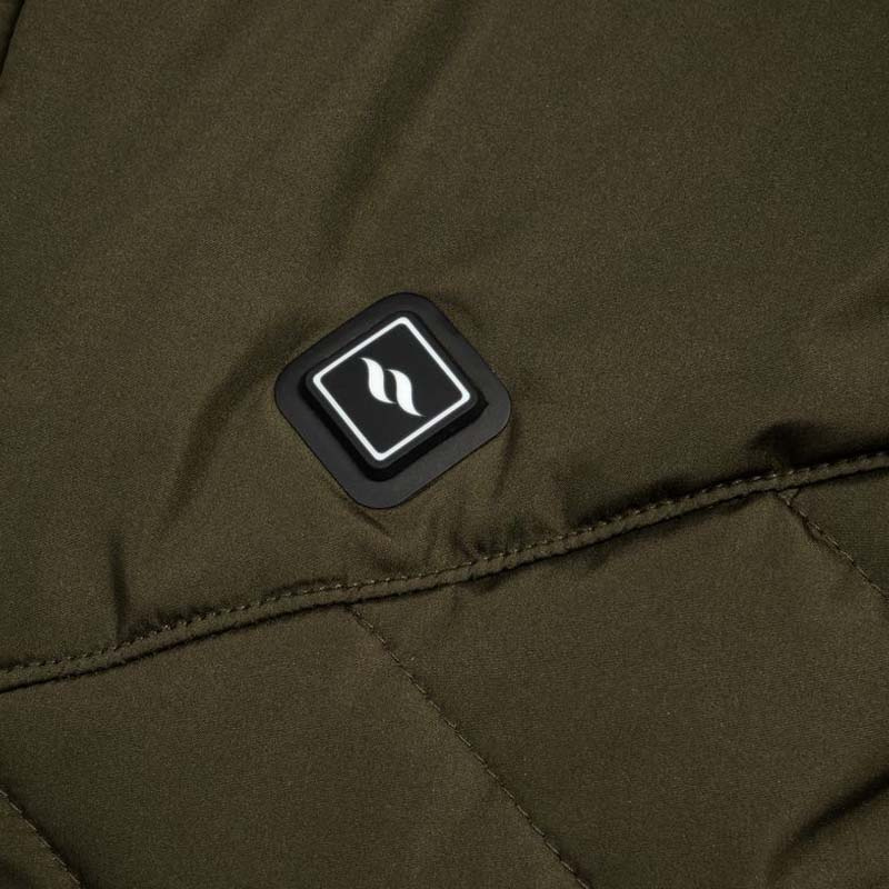 Kamizelka podgrzewana Etna Zielona