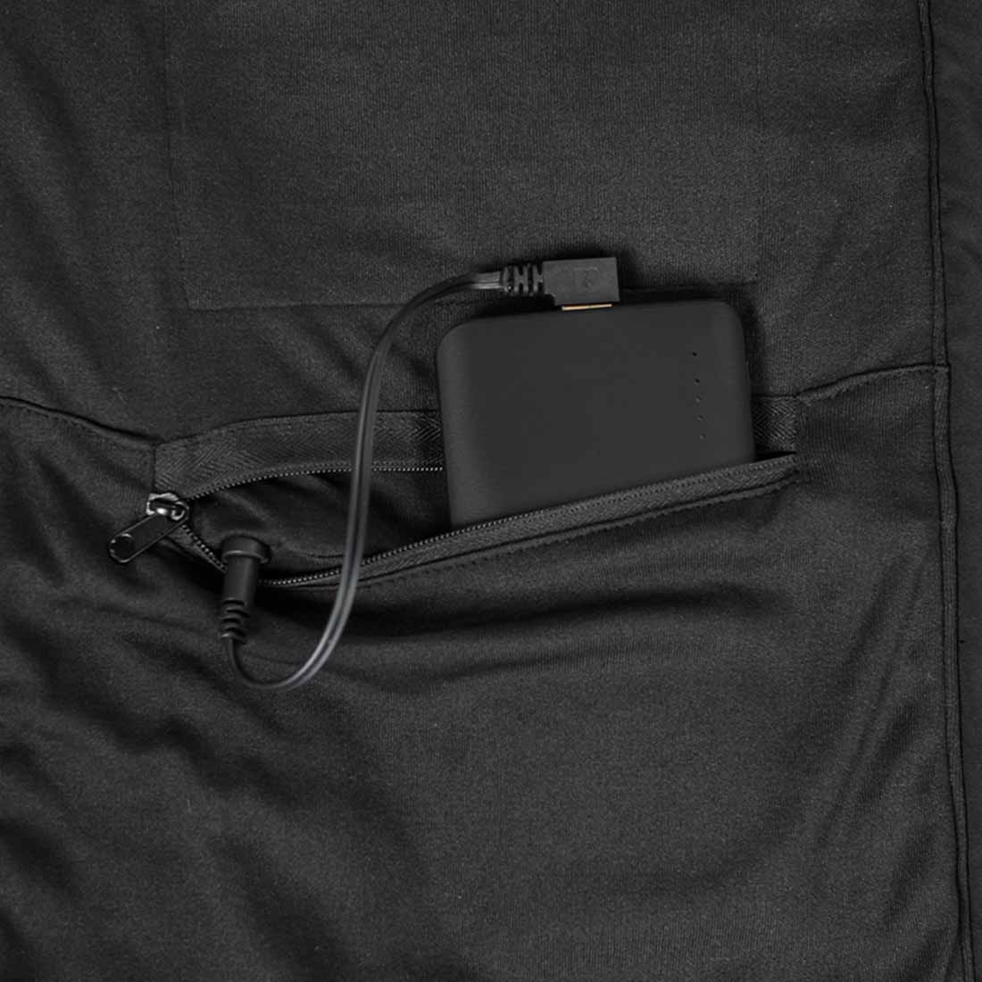 Kamizelka puchowa podgrzewana Katla Czarna