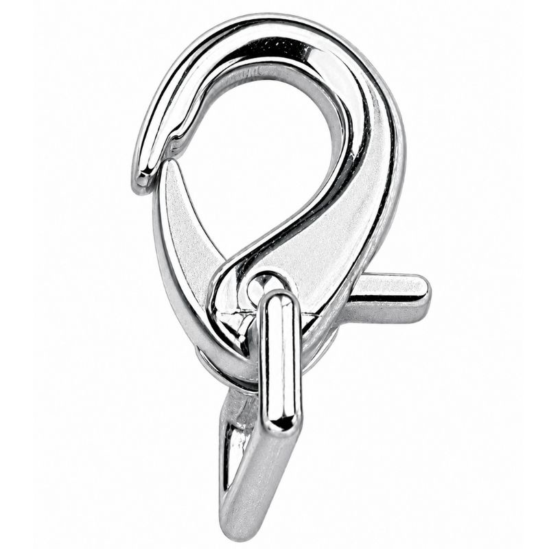 Klamra do wodzy Snap Hook Srebrne