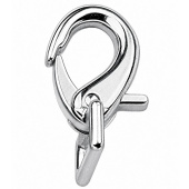 Klamra do wodzy Snap Hook Srebrne Klamra do wodzy Snap Hook Srebrne