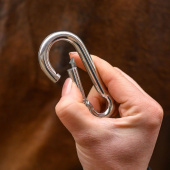 Karabińczyk Carabiner Srebrny Karabińczyk Carabiner Srebrny