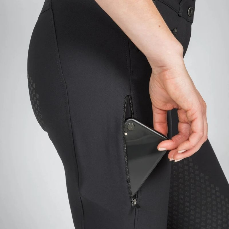 Bryczesy Katie Full Grip Czarne