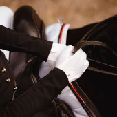 Rękawiczki jeździeckie Roeck-Grip Lite Białe Rękawiczki jeździeckie Roeck-Grip Lite Białe