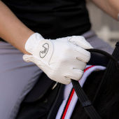 Rękawiczki jeździeckie Lisboa Biały Rękawiczki jeździeckie Lisboa Biały