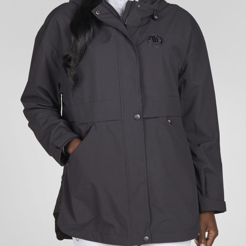 Kurtka przeciwdeszczowa Rain-Zip-Poncho Czarna