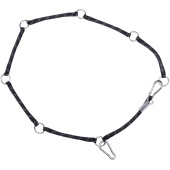 Linka do zawieszania z pierścieniami Flexible Czarna Linka do zawieszania z pierścieniami Flexible Czarna