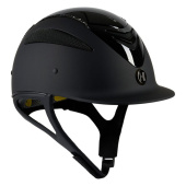 Kask jeździeckie Mips Defender Glossy Top Swarovski Black Kask jeździeckie Mips Defender Glossy Top Swarovski Black