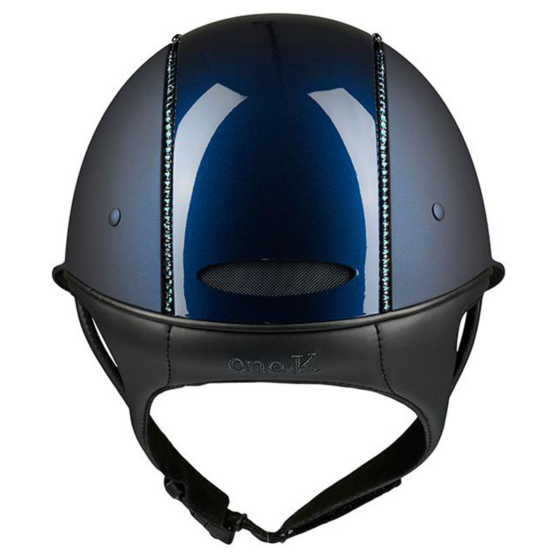 Kask jeździeckie Mips Avance Glossy 0Top Swarovski Navy
