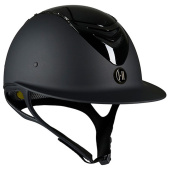 Kask jeździeckie Mips Avance Glossy Top 0Swarovski Czarny Kask jeździeckie Mips Avance Glossy Top 0Swarovski Czarny