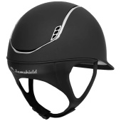 Kask jeździeckie Shadowmatt 2.0 Czarny Chrom Czarny Kask jeździeckie Shadowmatt 2.0 Czarny Chrom Czarny