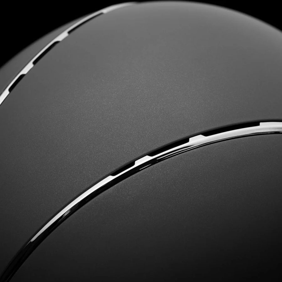 Kask jeździeckie Shadowmatt 2.0 Czarny Chrom Czarny